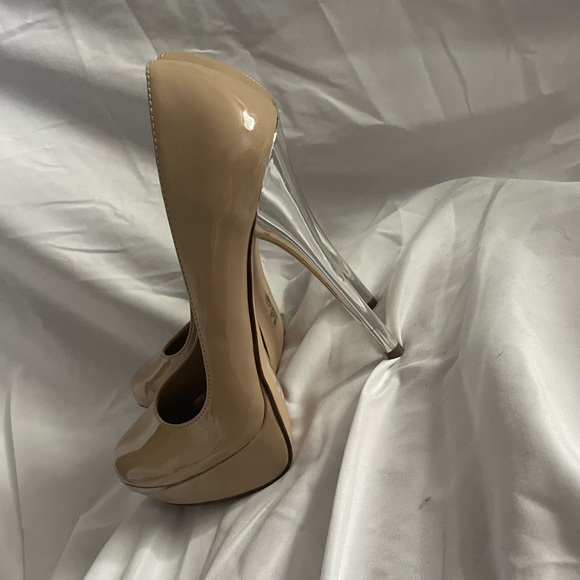 Beige Diva HIGH heels - Picture 3 of 4